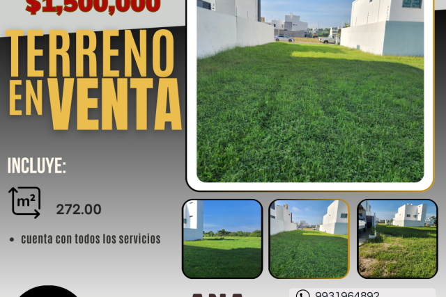 FRACCIONAMIENTO ONIX / VENTA de Terreno